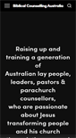 Mobile Screenshot of biblicalcounselling.org.au
